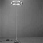 Charivari Matt Nickel Dimmable LED Floor Lamp 421210107