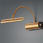 Curtis Old Brass Flexible LED Picture Light 279770104