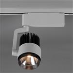 Duoline Radiator Titanium Grey LED Track Spotlight 78030187