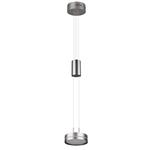 Franklin Nickel Single Rise And Fall LED Pendant 326510107