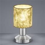 Garda Gold Shade Touch On/Off Table Lamp 595400179