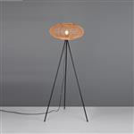 Hedda Tripod Floor Lamp Black & Beige 412300136