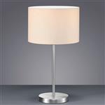 Hotel Large White Shade Table Lamp 511100101