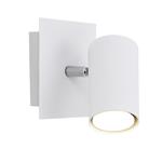 Marley White Single Wall Or Ceiling Spotlight 802400101