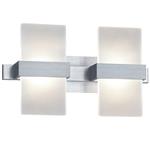 Platon Double Aluminium LED Wall Light 274670205