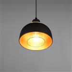 Punch Small Black And Gold Ceiling Pendant R30811032