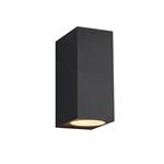 Roya IP44 Anthracite Outdoor Wall Light 204269242