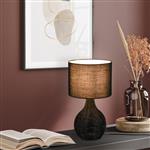 Sprout Black Rattan Table Lamp R51291002