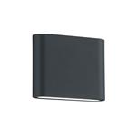 Thames 11 Anthracite IP54 LED Small Outdoor Wall Light 227560242