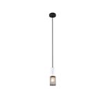 Tosh Black And White Single Ceiling Pendant 304300134