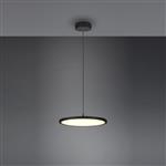 Tray LED Black And White Dimmable Ceiling Pendant 340910132