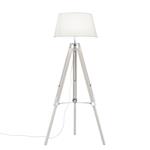 Tripod White & Natural Wood Floor Lamp R40991001