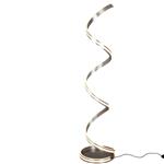 Yara Matt Nickel LED Spiral Floor Lamp 426219107