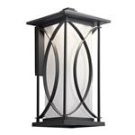 Black Outdoor IP44 Rated Large Wall Lantern QN-ASHBERN-L