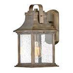 Burnished Bronze Outdoor IP44 Rated Small Wall Lantern QN-GRANT-S-BU 