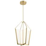 Champagne Gold LED Large Dimmable Pendant Light QN-CALTERS-P-L-CG