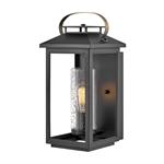IP44 Rated Black Outdoor Wall Lantern QN-ATWATER-M-BK