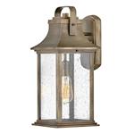 IP44 Rated Burnished Bronze Outdoor Wall Lantern QN-GRANT-M-BU