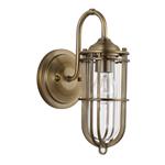 IP44 Rated Dark Antique Brass Bathroom Wall Light QN-URBANREST1