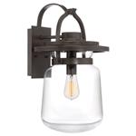 Large IP44 Rated Bronze Outdoor Wall Lantern QN-LASALLE-L-WT