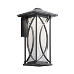 Outdoor IP44 Rated Black Small Wall Lantern QN-ASHBERN-S