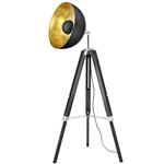 Liege Black and Gold Tripod Floor Lamp 407800132