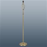 Twist Antique Brass Switched Floor Lamp