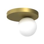 Bibione Gold Finish Round Single Ceiling Fitting MLP8394