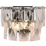 Chelsea Crystal and Chrome Double Wall Light ML6930