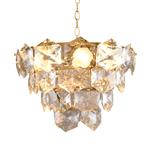 Diana 6-Light Gold and Crystal Ceiling Pendant ML5986