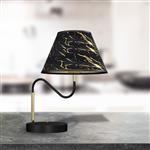 Hermes Black and Gold Table Lamp MLP7283