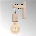Jack Light Coloured Natural Wood Wall Fitting MLP581