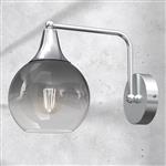 Monte Silver Finish Wall Light MLP8319