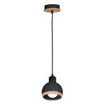 Orchard Black and Wood Single Pendant MLP7045