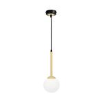 Parma Single Black and Gold Ceiling Pendant MLP4820