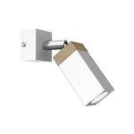 Solo White and Wood Single Spotlight MLP7478