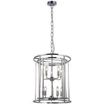 Chester Large Polished Chrome 10-Light Pendant CHE10CH