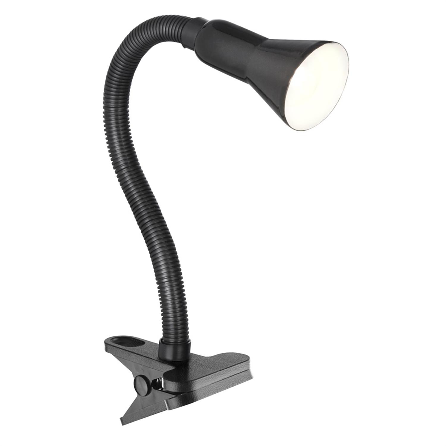 Black Clamp On Desk Lamp 4122Bk | The Lighting Superstore